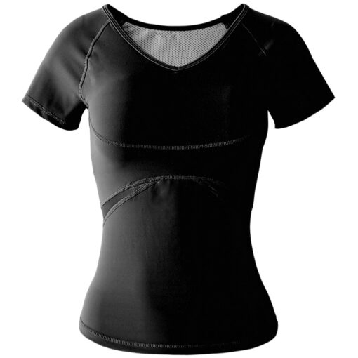 Yoga clothes, short sleeved fitness clothes, sports outdoor quick drying T-shirt - Image 3