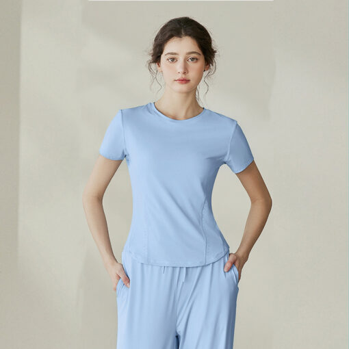 Running, Fitness, Speed Drying, Sports, Outdoor, Short sleeved T-shirt